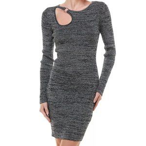 Derek Heart Cut Out Bodycon Dress
